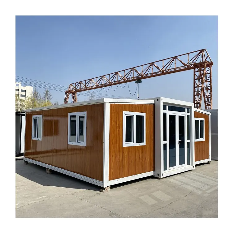 Casa mobile di lusso con struttura in acciaio leggero a basso prezzo