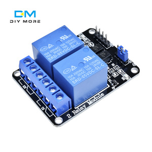 5V 2-Kanal-Relaismodul-Abschirmung für Arduino ARM PIC AVR DSP Elektronisches 5V 10A 2-Kanal-Relaismodul