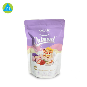 Eco 100% Friendly Custom Printed Zipper Bag Compostable Food Grade Plastic Packaging Bags Digital Printing for Stand up <strong>Pouch</strong> - Product Image 2