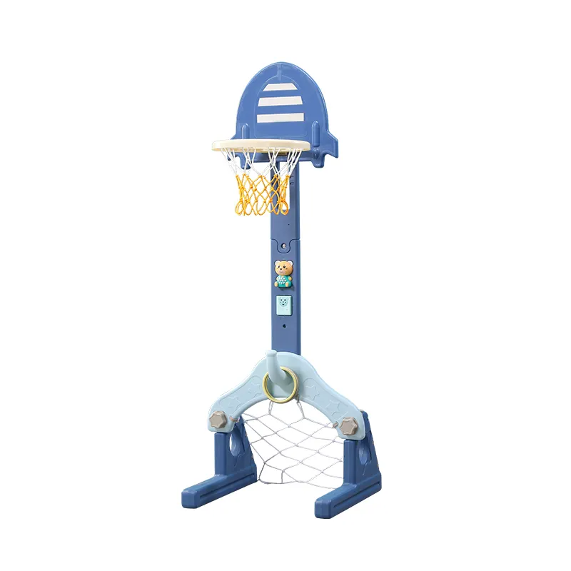 Mini soporte de baloncesto de plástico de alta calidad para niños, canasta de baloncesto para juegos de bebés en interiores, dormitorio