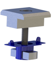 Aluminum Mid Clamps 30-40mm Project <strong>Supplier</strong> <strong>UV</strong> Resistant for Solar <strong>Array</strong> Construction - Product Image 4