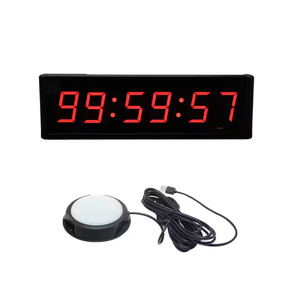 Es orologio portatile ricaricabile a LED con Display digitale da 2.3 pollici Timer elettrico conto alla rovescia con pulsante cablato telecomando - Product Image 6