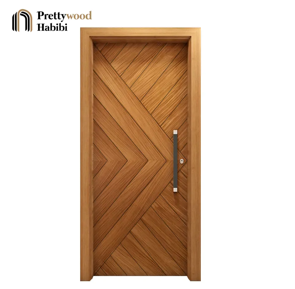 Pretty – porte intérieure en bois massif, Design moderne, porte de chambre à coucher