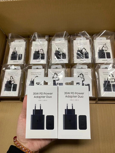 Cargador USB de 35W, enchufe de EE. UU./UE/Reino Unido, teléfono inteligente tipo C, portátil, 0.5A corriente de entrada, enchufe AU, adaptador estándar Oplader para Samsung Galaxy - Product Image 2