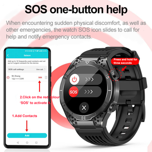 Ja01 Man Smart Watch Sos EKG Blutdruck <span class=keywords><strong>Bluetooth</strong></span> Call Smart Health Monitoring Uhr und 1.43 <span class=keywords><strong>Android</strong></span> Smart Watch Amoled Oem