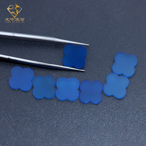 Özelleştirilmiş koyu renk Bule akik 5A kalite 10*10*2mm iyi lehçe ve pürüzsüz yüz - Product Image 2