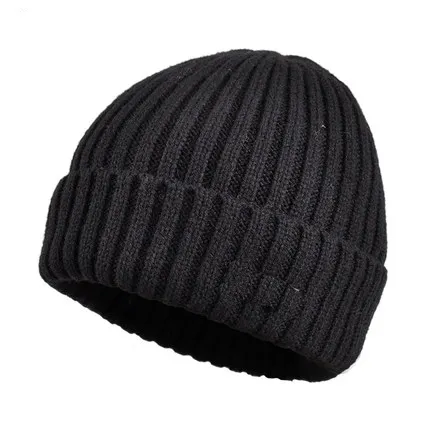 Bonnet personnalisé en laine pour bébé, tricoté, chapeau chaud d'hiver, pour course à pied, vente en gros