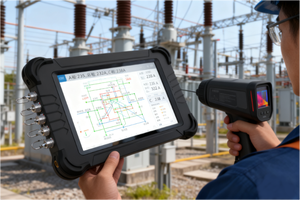 Ordinateur à écran tactile MIL pour véhicule, navire, tour de commande, IP68, 45°C à 70°C, pour systèmes de contrôle de drones - Product Image 2