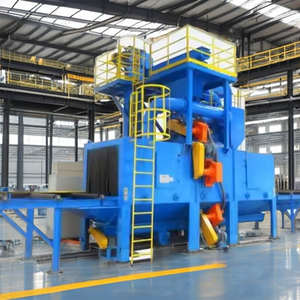 Series Shot <strong>Blasting</strong> Machine for Steel Plate and <strong>Big</strong> Steel Structure Through the Shot <strong>Blasting</strong> Machine Automatic Q6920 - Product Image 4