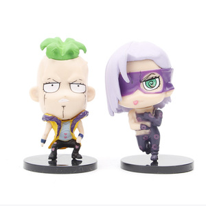 7Pcs/Set 8CM JoJo's <strong>Bizarre</strong> Adventure Desktop Decoration Q Version PVC Anime Figures <strong>Toys</strong> - Product Image 4
