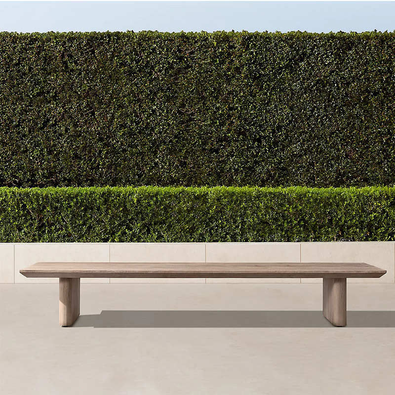Mesa de centro 100*50*30 (aleación de aluminio con veta de madera)
