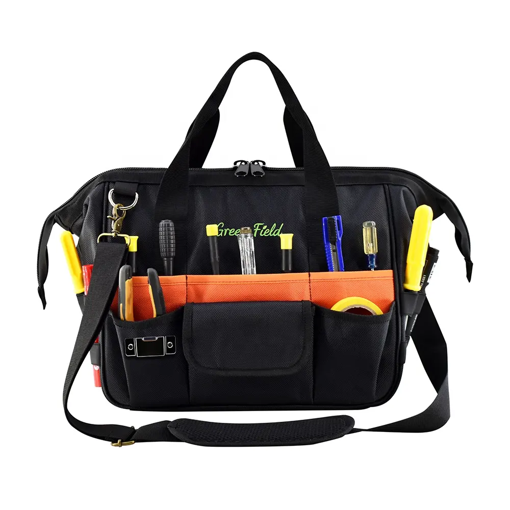다기능 1680D 옥스포드 범용 대용량 수리 휴대용 도구 주최자 도구 키트 파우치 가방