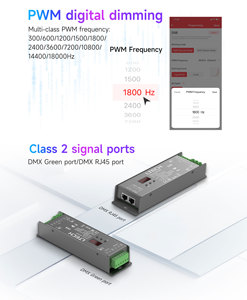 Neuankömmling Ltech D5A D5B RDM Mobil Phope Programmierung 12-48V RGB 3CH 4ch 5ch 8A 6A 5A Ltech DMX 512 Decoder