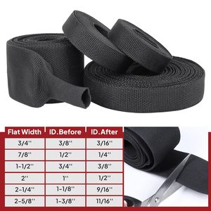 Innovative ZH-WFT-2:1 flamm hemmender geflochtener Schrumpf schlauch mit 2024 Noise Reduction Technology für Kabelbäume - Product Image 4