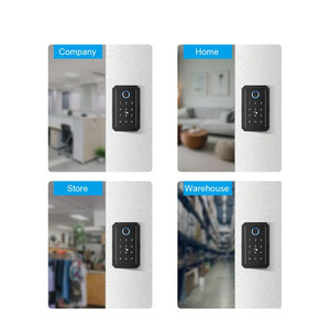 TOPTEQ açık duvar montaj akıllı anahtar kasa, dijital anahtar kart WiFi uygulaması parmak izi akıllı anahtar kilit kutusu - Product Image 5