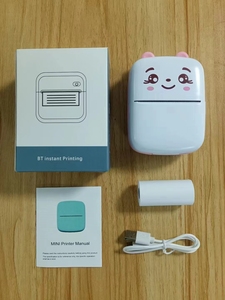 Yüksek ekran akıllı cep Mini fotoğraf termal etiket yazıcı taşınabilir etiket yazıcı cep telefonu ile uyumlu - Product Image 4