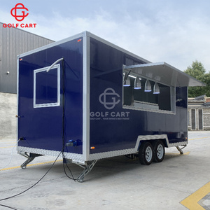 2024 loại mới đường phố bán cà phê van phục vụ giỏ hàng bánh mì kẹp thịt khoai tây chiên kem xe buýt xe tải thực phẩm di động Trailer với đầy đủ nhà bếp - Product Image 2