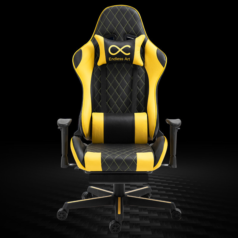 Black and yellow can be used as a footrest