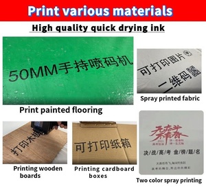 Impresora de codificación de inyección de tinta de tubo de tamaño de 50mm Máquina de impresión de código de lote - Product Image 2