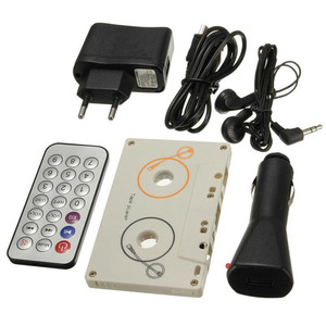 Taşınabilir MP3 kaset çalar Vintage kaset SD MMC kart okuyucu adaptörü uzaktan kumanda Stereo ses kaset çalar - Product Image 2