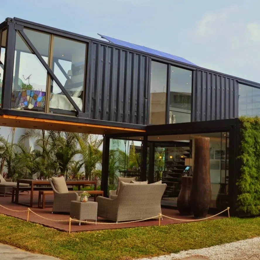 Top Quality Expandable Container Houses Prefabricated Portable 40ft 1 Bedroom Container Homes For Sale