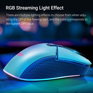 USB 1,5 м 7200DPI RGB с световым эффектом, офисные мыши, ноутбук, ПК, проводная мышь, игровая мышь для умной домашней системы - Product Image 5