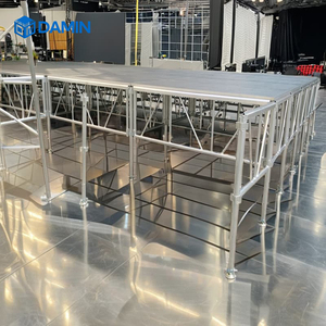 1.22*1.22m 6*6 có thể điều chỉnh chiều cao nền tảng nhôm 1ft-3ft cho hệ thống chiều cao hiệu suất - Product Image 3