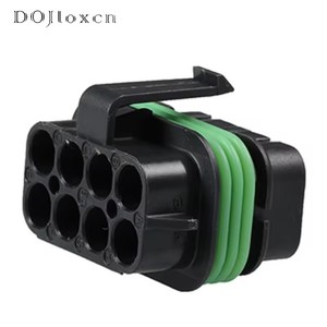 1 Set <strong>Delphi</strong> 8 Pin 32006-TP2 2.8mm <strong>Connector</strong> Plastic Housing Plug Electric Wiring Harness Cable Plug Multiple Slots Forms - Product Image 6