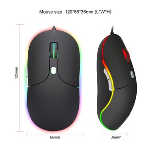 Hot Selling Office <strong>Keyboard</strong> with High Quality USB Wired Gaming <strong>Mouse</strong> <strong>Computer</strong> RGB Colorful Lights Waterproof LED Optical <strong>Mouse</strong> - Product Image 5
