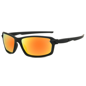 Lunettes de soleil de sport de plein air pour adultes avec protection UV Lunettes de vélo à lentille Gold Tac Cadre en résine à la mode pour la randonnée - Product Image 6