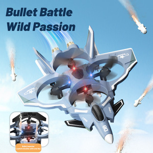WiFi FPV RCファイターEVAフォームミサイルコンバットドローンバトルモード衝突耐性玩具新世代飛行機玩具 - Product Image 5