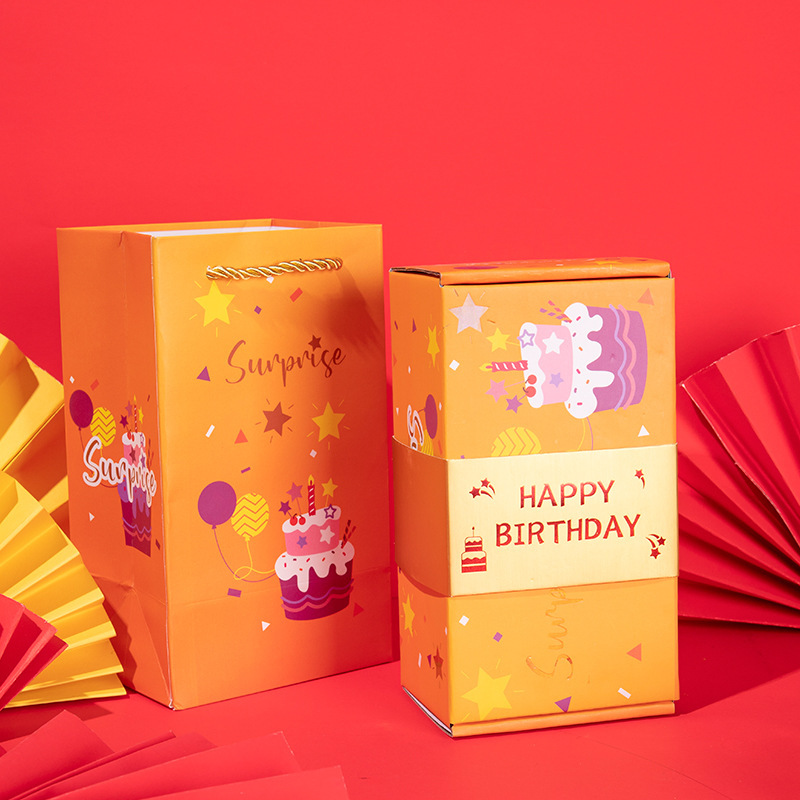 or JOYEUX ANNIVERSAIRE-Jaune