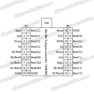 Arcade Ximotek Game <strong>Controller</strong> zero Latency Encoder in Coin Operated Game <strong>Controller</strong> Card for Joystick - Product Image 3