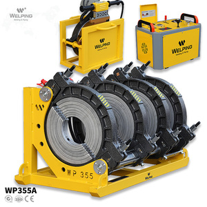 WP355A 90-355มิลลิเมตรท่อร่วมก้นเครื่องเชื่อมราคาโรงงานที่มี CE ISO Hdpe ท่อเชื่อมราคาเครื่อง - Product Image 1