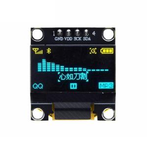 Lonten Gelb-Blau Doppel farbe Weiß 128 X64 OLED LCD LED-Anzeige modul Für Arduino 0,96 "I2C IIC Communicate