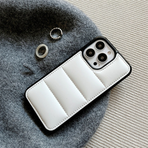 2024กันกระแทกหนังStitchโฟมเลนส์Protectorเคสโทรศัพท์สําหรับIP15 14 13 12 11ปักเป้าลงเสื้อปักเป้าเคสโทรศัพท์ - Product Image 4