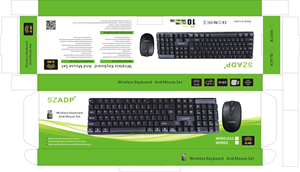 OEM 104-Key 2.4G Wired <strong>Computer</strong> <strong>Keyboard</strong> with Metal Button <strong>Mouse</strong> by Box for Easy Desktop &amp; Laptop <strong>Use</strong> Wholesale - Product Image 6