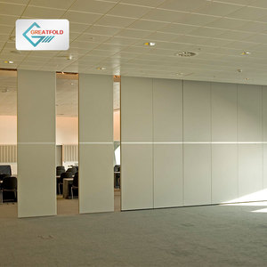 Tabique desmontable multifunción para oficina, sistema de pared de división plegable, movible, operable - Product Image 5