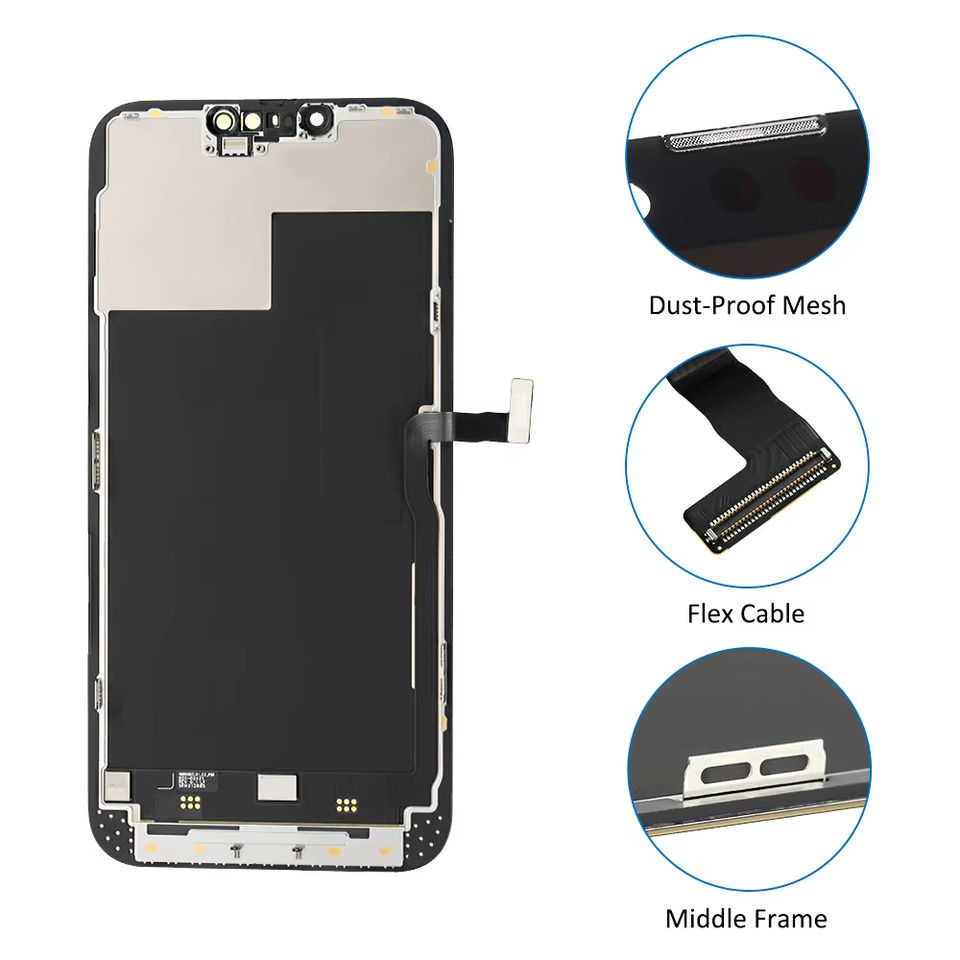 Incell LCD OLED Screen for iPhone X XS Max XR 11PM for iPhone 12 Lcd 13 14 Plus 15 16 Pro Max 12/12 Pro 12 Mini Screen