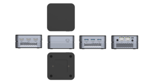 <strong>Mini</strong> <strong>PC</strong> N100 Quad Core 4 Threads T9 Plus <strong>Mini</strong> Desktop Computer for Office Work and Home Entertainment Office Desk Accessories - Product Image 6