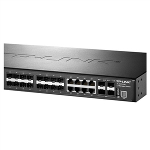 TP-Link TL-SH7428F 10ギガビットアップリンクスタック3層ネットワーク管理スイッチ24ギガビットSFP光産業部品 - Product Image 5
