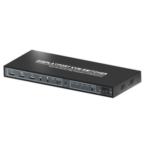 4K 4 puertos DisplayPort 1.2a y conmutador KVM USB 2,0 Conectar hasta 4 PC - Product Image 5