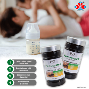 Suplemen Herbal kapsul ekstrak Premium 500mg <span class=keywords><strong>Fenugreek</strong></span> untuk dukungan kesehatan pencernaan aman untuk Dewasa bukan remaja hamil - Product Image 5