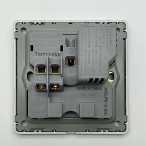 VNX定制英国13A英国标准墙壁开关通用插座，带2.1A USB和C型插座灯开关1组2路 - Product Image 3