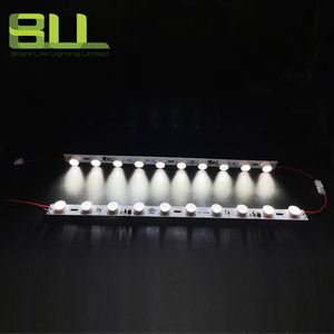 Reklam aydınlatma kutusu için Lens ile LED ışık Bar DC24V 10 LEDs 3535 kenar yaktı LED şeritler - Product Image 3