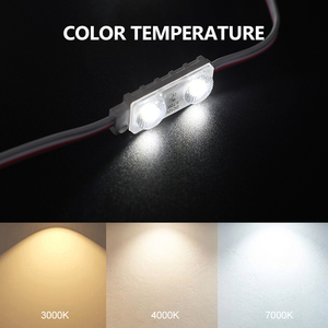 โมดูลไฟ LED ขนาดเล็กแรงดันไฟฟ้าต่ำ12V DC 0.72วัตต์2โมดูล LED สำหรับสัญญาณช่องตัวอักษร - Product Image 6