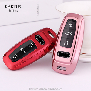 AUDI için araba anahtarı kabuk 18A6L A7 A8L 19A7 A8 Q8 Araba Anahtarı Durum TPU koruyucu kapak - Product Image 1