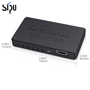 SIPU 4K X 2K <strong>HDMI</strong> 4 Way <strong>Splitter</strong> Plug-and-play 4 Port Ultra HD 1 <strong>Input</strong> 4 <strong>Output</strong> Video <strong>HDMI</strong> <strong>Splitter</strong> 1X4