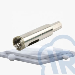 Sierra de agujero de broca de núcleo de diamante YUERONG con juego de cortador de broca central para vidrio - Product Image 2