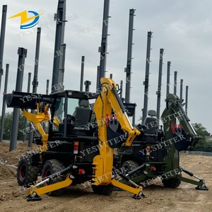 Yesotein 5 חדש מיני backhoe פופולרי 4 x4 מעמיס קדמי עם משלוח חינם מצב חדש גלגל מצב מטעין גלגל מצב חדש - Product Image 2